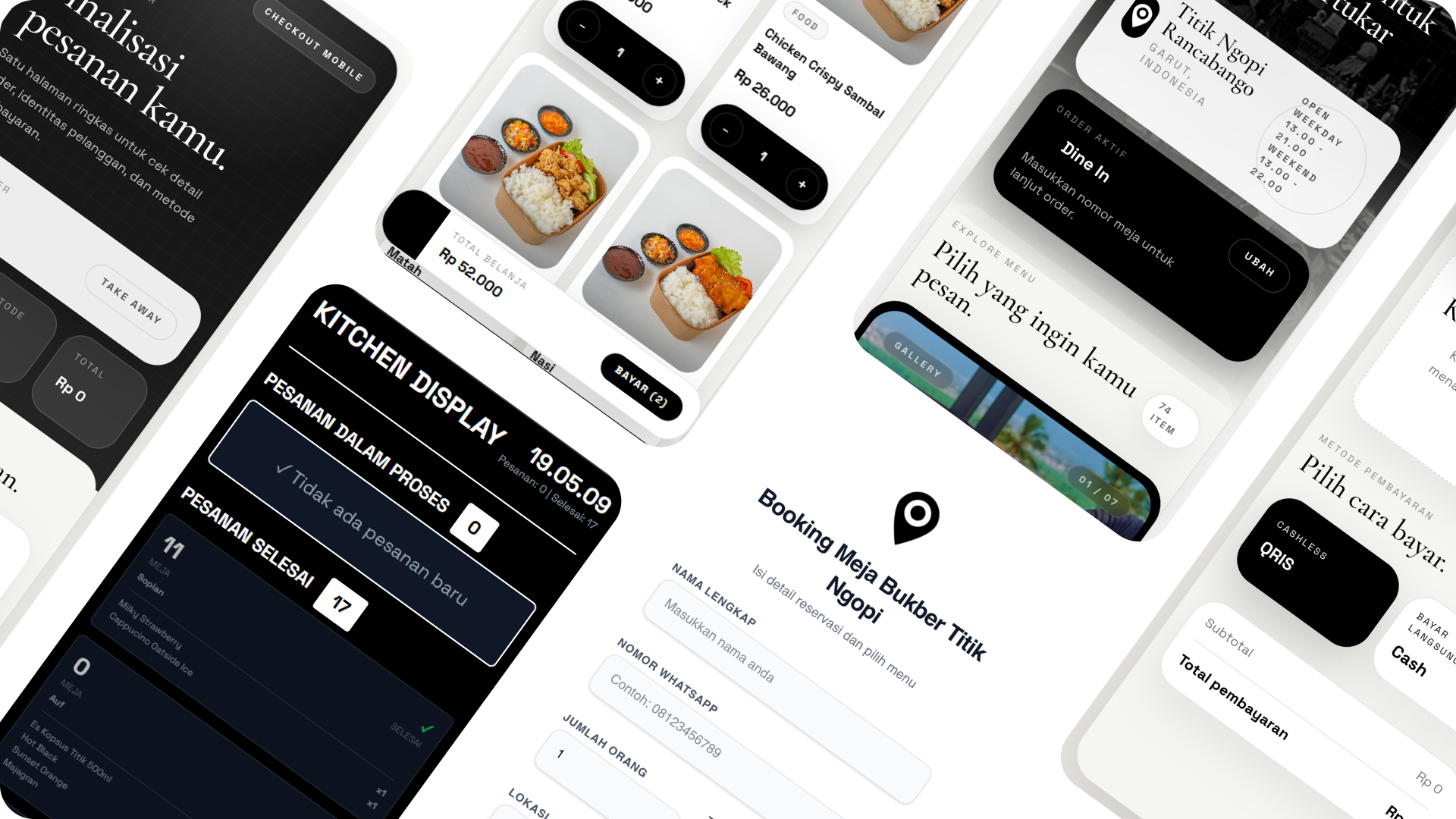 Titik Ngopi Self-Ordering System